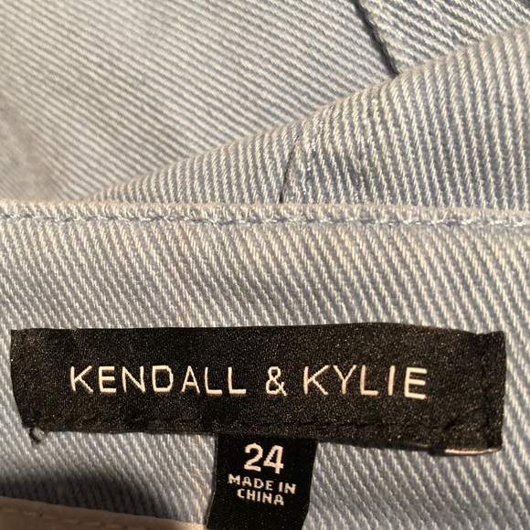 Light Blue Button Denim Skirt by Kendall & Kylie - Picture 4 of 4